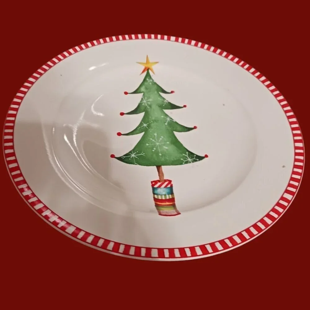 Oneida Jubilee set of 6 Stoneware Salad/Dessert Plates & Mugs